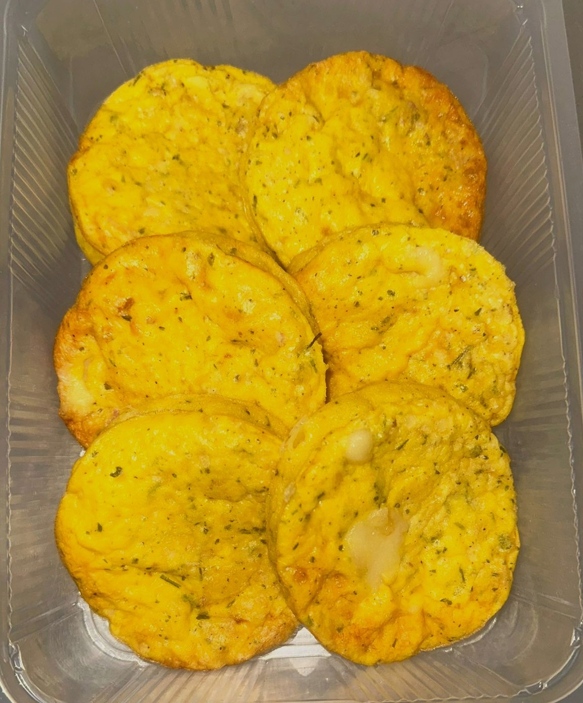 FRITTATINE FORMAGGIO E PROSCIUTTO