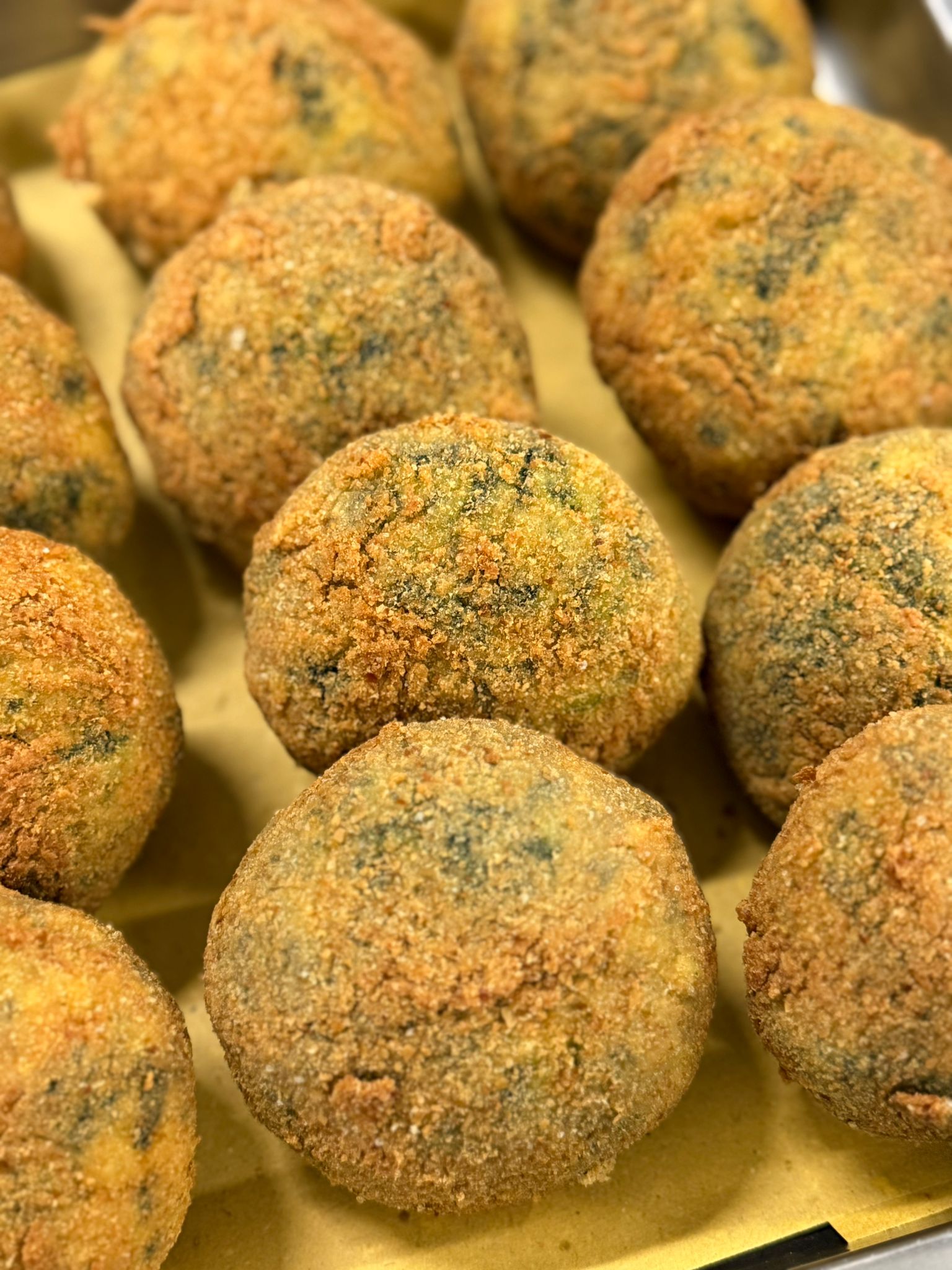 ARANCINI AGLI SPINACI 