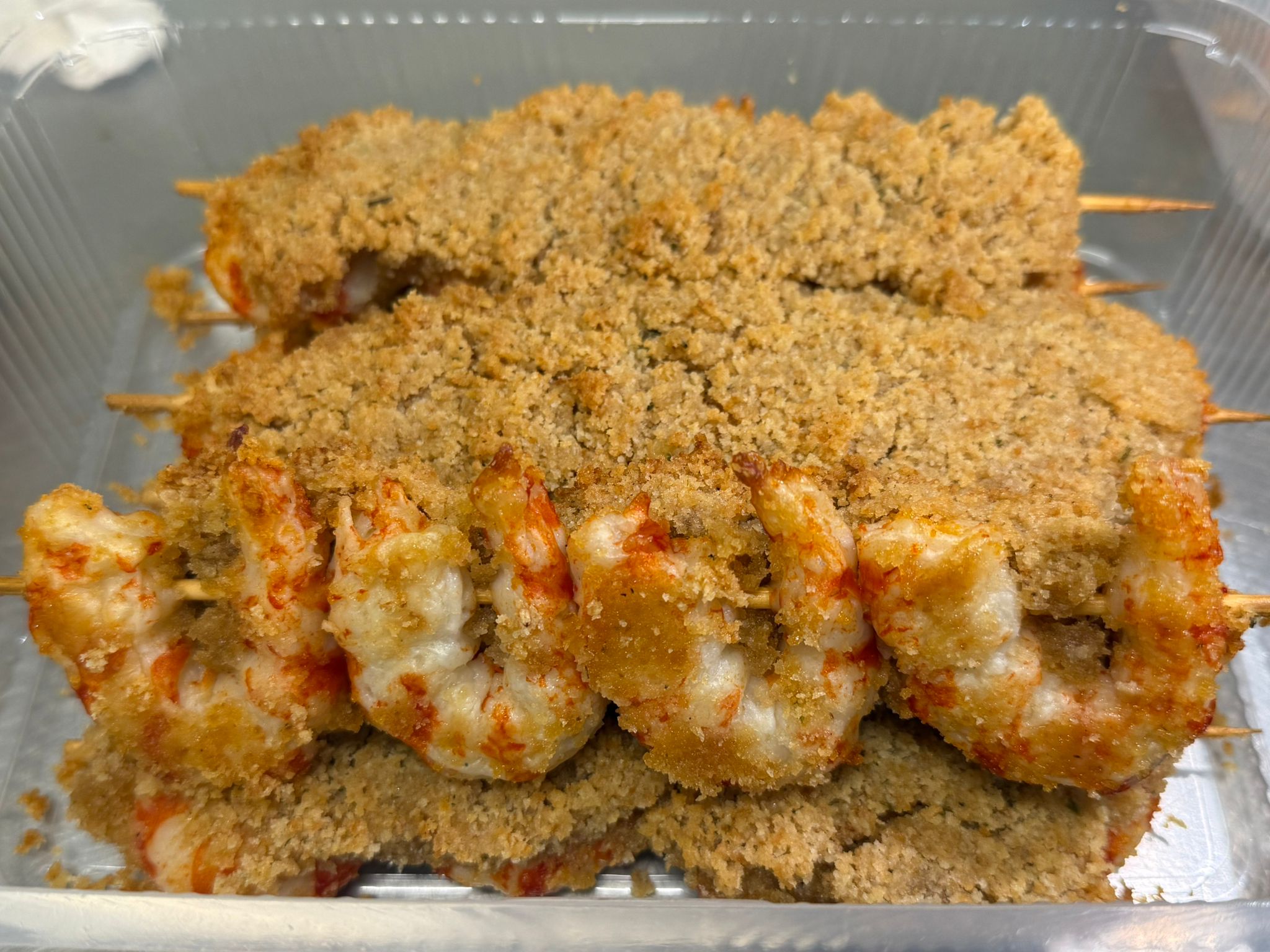 SPIEDINI AL PROFUMO DI GAMBERI